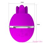 PRETTY LOVE - GEMINI BALL PURPLE ROUND SILICONE VIBRATOR