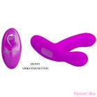 PRETTY LOVE - GERI CLITORIS MASSAGER PINK REMOTE CONTROL