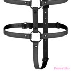 FETISH SUBMISSIVE BONDAGE - ADJUSTABLE HARNESS TORSO AND ARMS