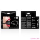 FETISH SUBMISSIVE BONDAGE - BREATHABLE SILICONE BALL GAG