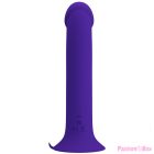 PRETTY LOVE - MURRAY YOUTH VIBRATING DILDO & RECHARGEABLE VIOLET
