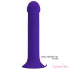 PRETTY LOVE - MURRAY YOUTH VIBRATING DILDO & RECHARGEABLE VIOLET