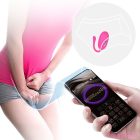 PRETTY LOVE - DOREEN RECHARGEABLE VIBRATING EGG MAGENTA REMOTE CONTROL