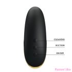 PRETTY LOVE - LUXURY RECHARGEABLE SUCTION MASSAGER BLACK