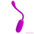PRETTY LOVE - JULIUS WATERPROOF-RECHARGEABLE VIBRATING EGG PURPLE