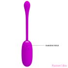 PRETTY LOVE - JULIUS WATERPROOF-RECHARGEABLE VIBRATING EGG PURPLE
