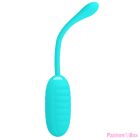 PRETTY LOVE - KIRK RECHARGEABLE VIBRATING EGG LIGHT GREEN