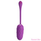 PRETTY LOVE - VIBRATING EGG WITH PURPLE RECHARGEABLE MARINE TEXTURE