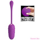 PRETTY LOVE - VIBRATING EGG WITH PURPLE RECHARGEABLE MARINE TEXTURE