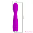 PRETTY LOVE - GLORIA RECHARGEABLE RABBIT VIBRATOR-WATERPROOF PURPLE