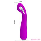 PRETTY LOVE - HECTOR RECHARGEABLE ELECTROSHOCK VIBRATOR WATERPROOF PURPLE