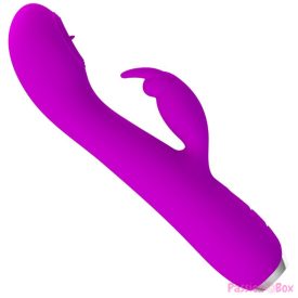   PRETTY LOVE - RACHEL RECHARGEABLE VIBRATOR WITH PURPLE SUCTION CUP