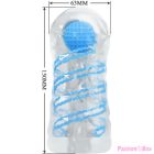 PRETTY LOVE - SMALL MASTURBATOR WITH BLUE SPIRALS