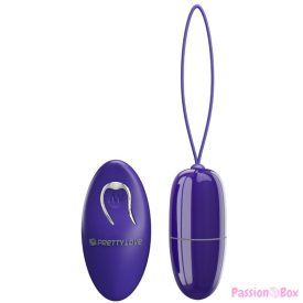   PRETTY LOVE - SELKIE YOUTH MINI VIBRATING EGG VIOLET REMOTE CONTROL