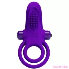 PRETTY LOVE - PURPLE VIBRATING PENIS RING