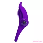 PRETTY LOVE - PURPLE VIBRATING PENIS RING
