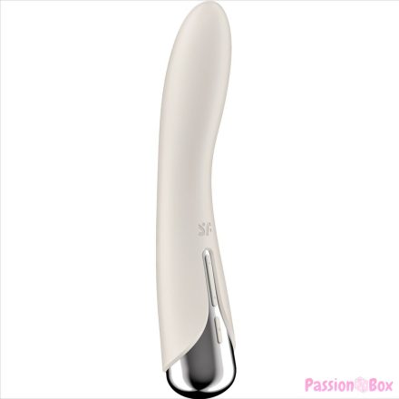 SATISFYER - SPINNING VIBE 1 G-SPOT BEIGE ROTATOR VIBRATOR