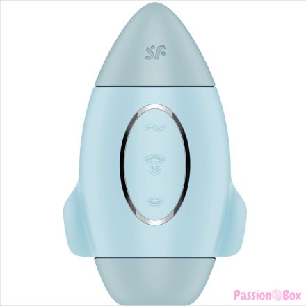 SATISFYER - MISSION CONTROL BLUE SMALL DOUBLE IMPULSE VIBRATOR