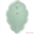 SATISFYER - CLOUD DANCER GREEN AIR PULSE VIBRATOR