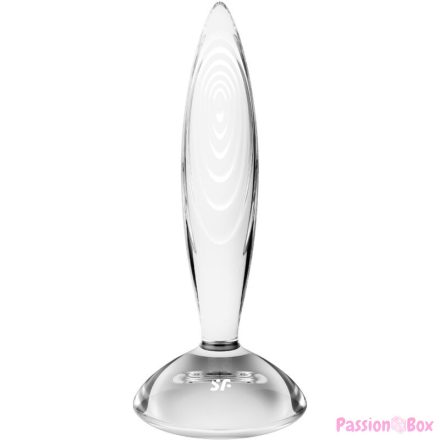 SATISFYER - SPARKLING CRYSTAL ANAL PLUG