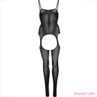 LEG AVENUE - BODYSTOCKING WITH STRAPS