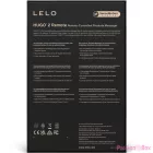 LELO - HUGO 2 PROSTATE MASSAGER REMOTE CONTROL BLACK