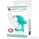PRETTY LOVE - DANTE GREEN RABBIT VIBRATOR RING