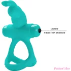 PRETTY LOVE - FIGGY GREEN RABBIT VIBRATOR RING