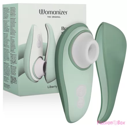 WOMANIZER - LIBERTY 2 CLITORIS STIMULATOR & SUCTION LIGHT GREEN