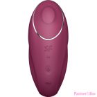 SATISFYER - TAP & CLIMAX 1 LAY-ON VIBRATOR RED