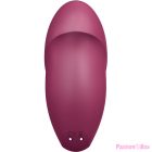 SATISFYER - TAP & CLIMAX 1 LAY-ON VIBRATOR RED