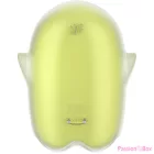 SATISFYER - GLOWING GHOST AIR PULSE & VIBRATOR YELLOW