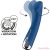 SATISFYER - SPINNING G-SPORT 1 ROTATOR VIBRATOR BLUE