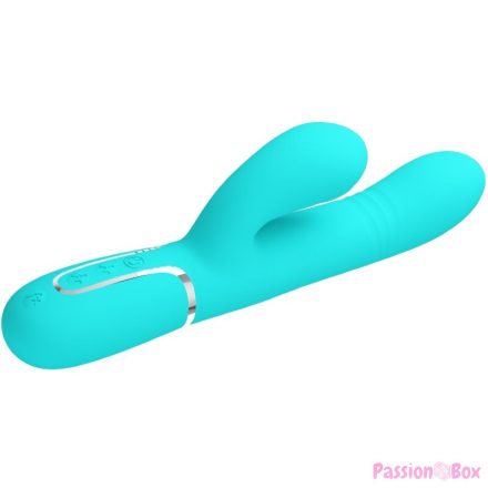 PRETTY LOVE - MULTIFUNCTION G-SPOT VIBRATOR AQUA GREEN