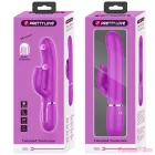 PRETTY LOVE - RABBIT VIBRATOR WITH LICKING FUCHSIA