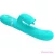 PRETTY LOVE - RABBIT VIBRATOR WITH LICKING AQUA GREEN