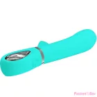 PRETTY LOVE - THOMAS MULTIFUNCTION G-SPOT VIBRATOR AQUA GREEN