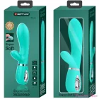 PRETTY LOVE - THOMAS MULTIFUNCTION G-SPOT VIBRATOR AQUA GREEN