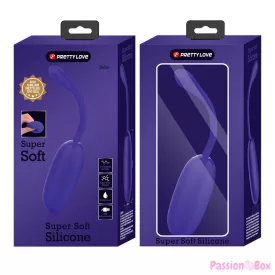   PRETTY LOVE - JULIUS WATERPROOF-RECHARGEABLE VIBRATING EGG PURPLE