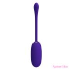 PRETTY LOVE - JULIUS WATERPROOF-RECHARGEABLE VIBRATING EGG PURPLE