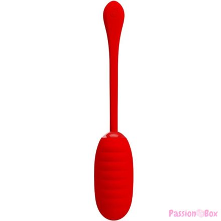 PRETTY LOVE - KIRK RECHARGEABLE VIBRATING EGG RED