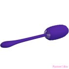 PRETTY LOVE - KIRK RECHARGEABLE VIBRATING EGG PURPLE
