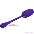 PRETTY LOVE - KIRK RECHARGEABLE VIBRATING EGG PURPLE