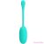 PRETTY LOVE - KIRK RECHARGEABLE VIBRATING EGG AQUA GREEN