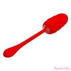PRETTY LOVE - VIBRATING EGG WITH RED RECHARGEABLE MARINE TEXTURE