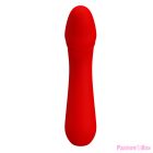 PRETTY LOVE - CETUS RECHARGEABLE VIBRATOR RED