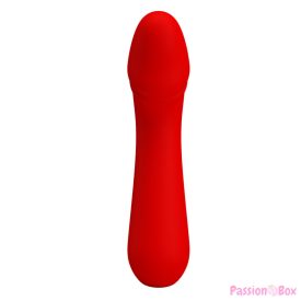 PRETTY LOVE - CETUS RECHARGEABLE VIBRATOR RED