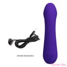 PRETTY LOVE - CETUS RECHARGEABLE VIBRATOR PURPLE