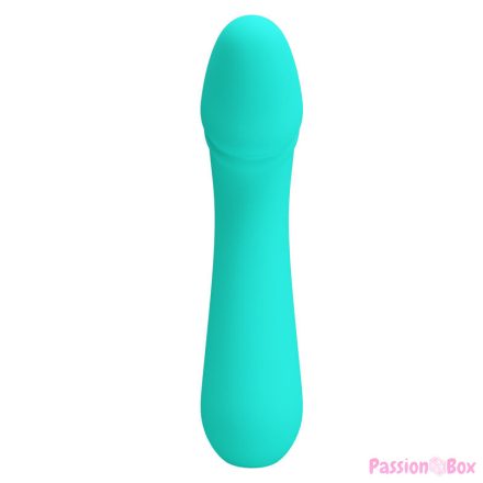 PRETTY LOVE - CETUS RECHARGEABLE VIBRATOR AQUA GREEN