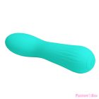 PRETTY LOVE - FAUN RECHARGEABLE VIBRATOR AQUA GREEN